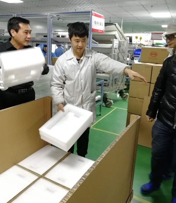 电机汽车配件包装行业解决方案